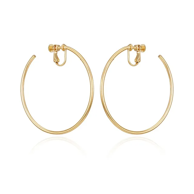 Vince Camuto Earrings Orecchini Cerchio Aperto Grandi Clip