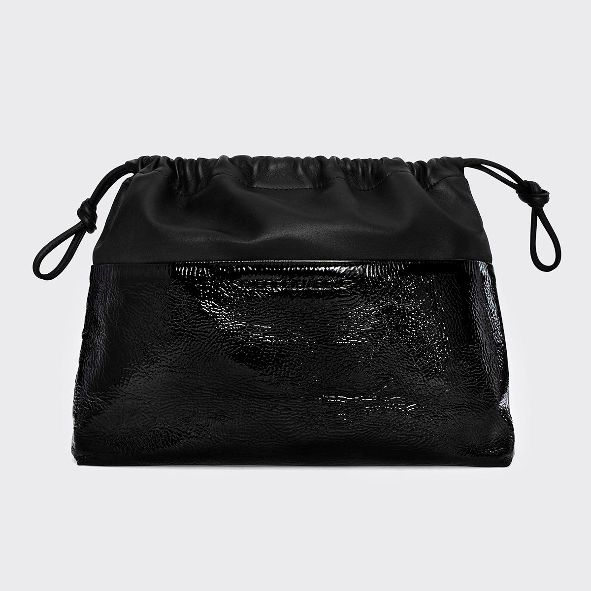 Pierre Hardy Twin Clutch Twin Clutch Maxi pochette nera TU pelle
