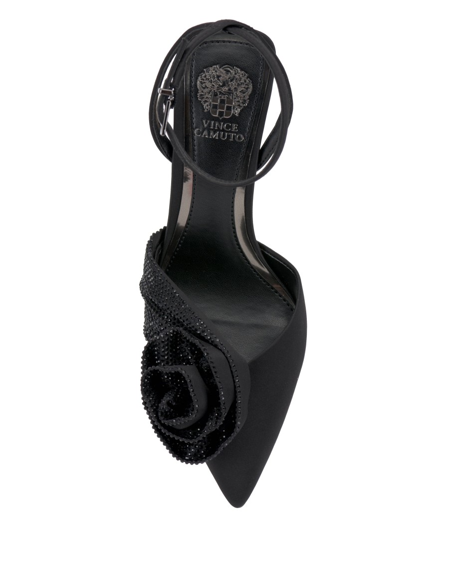 Vince Camuto Bonitaa décolleté donna raso con fiore