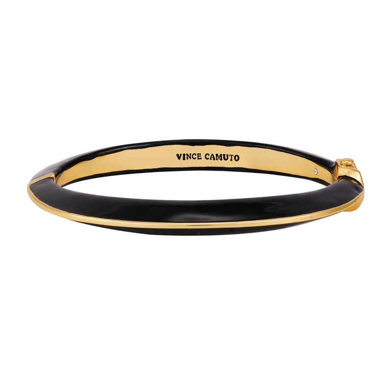 Vince Camuto Braccialetto Polsino Oro Charms Cristalli