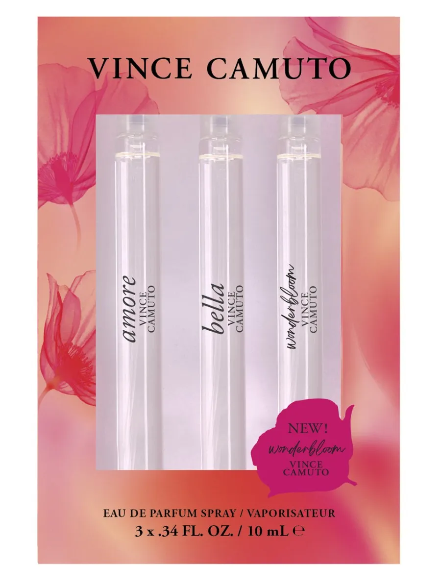 Vince Camuto Set Profumo Donna Spray Floreale Viaggio