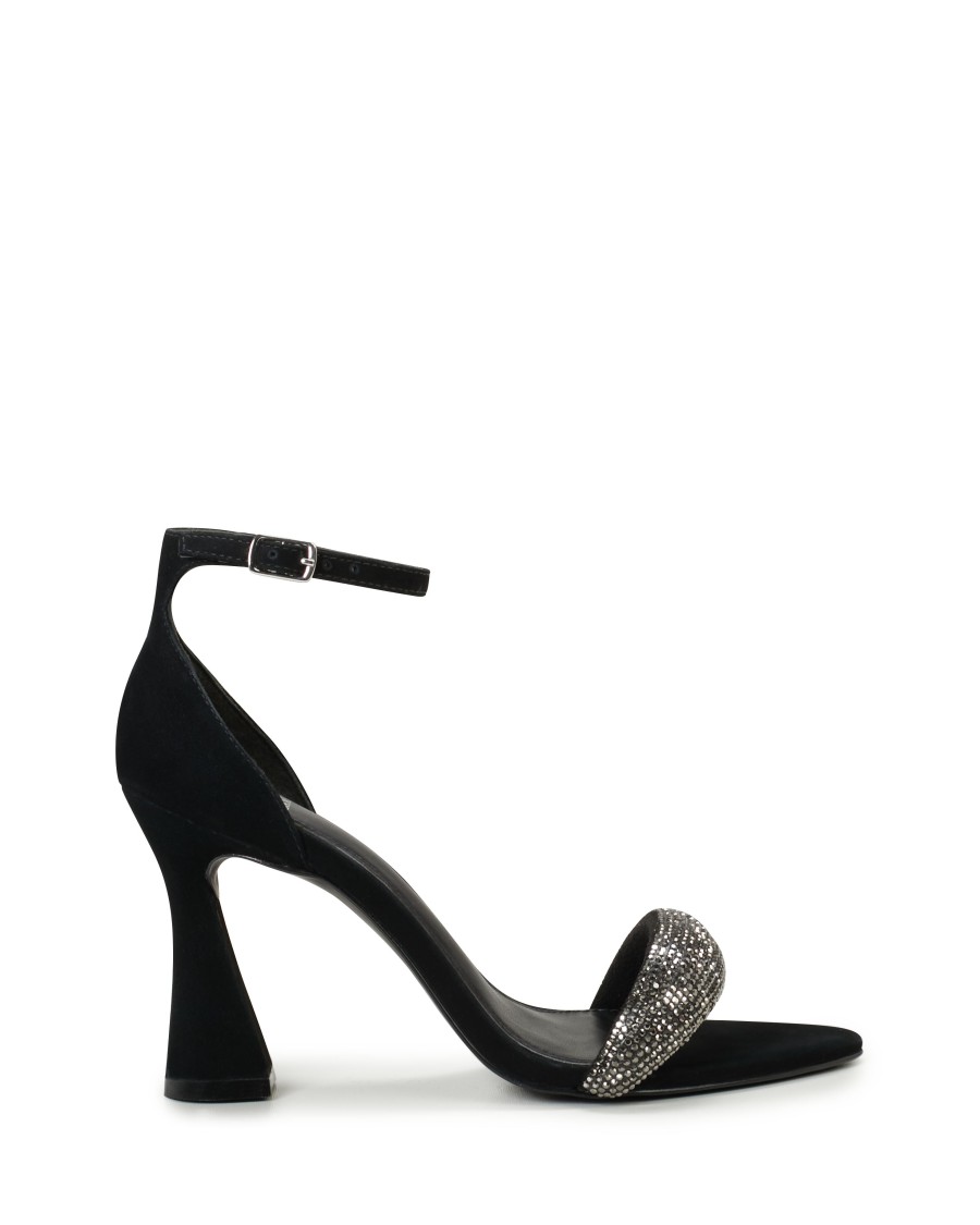 Vince Camuto Aylen sandalo strass donna tacco svasato