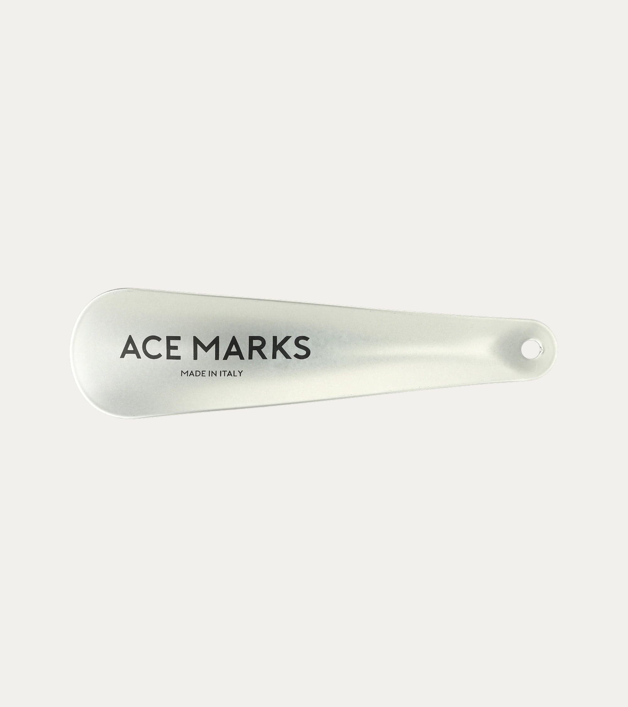 Ace Marks calzascarpe metallo argento 19 cm acciaio inox
