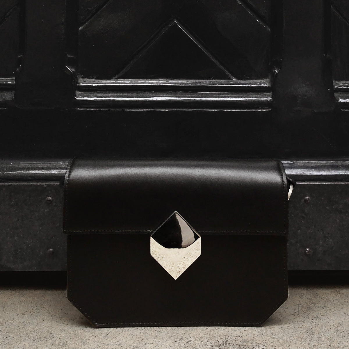 Pierre Hardy Prism borsa pelle nera tracolla TU estate