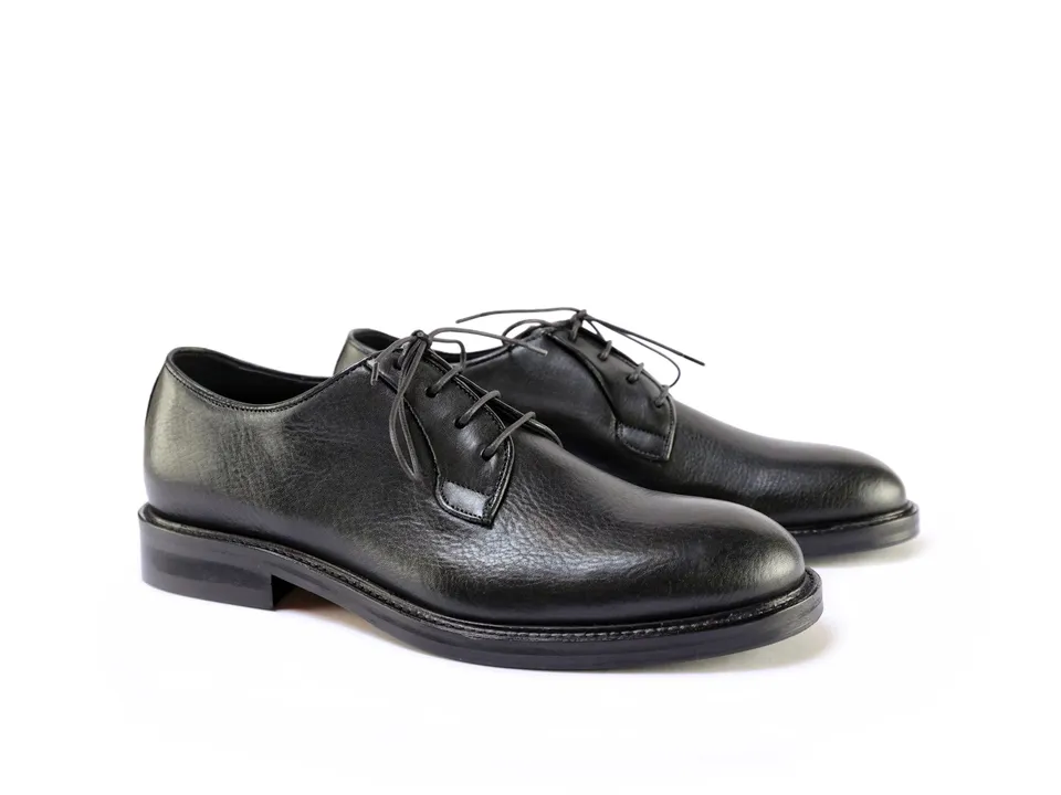 Ton Goût Black Fox Derby uomo pelle nero 40