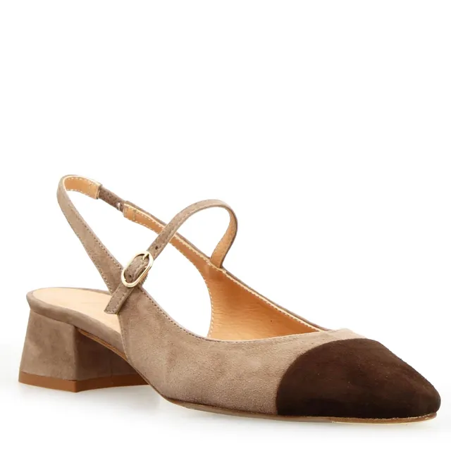 Leonardo Shoes Cornelia sandali donna camoscio marrone