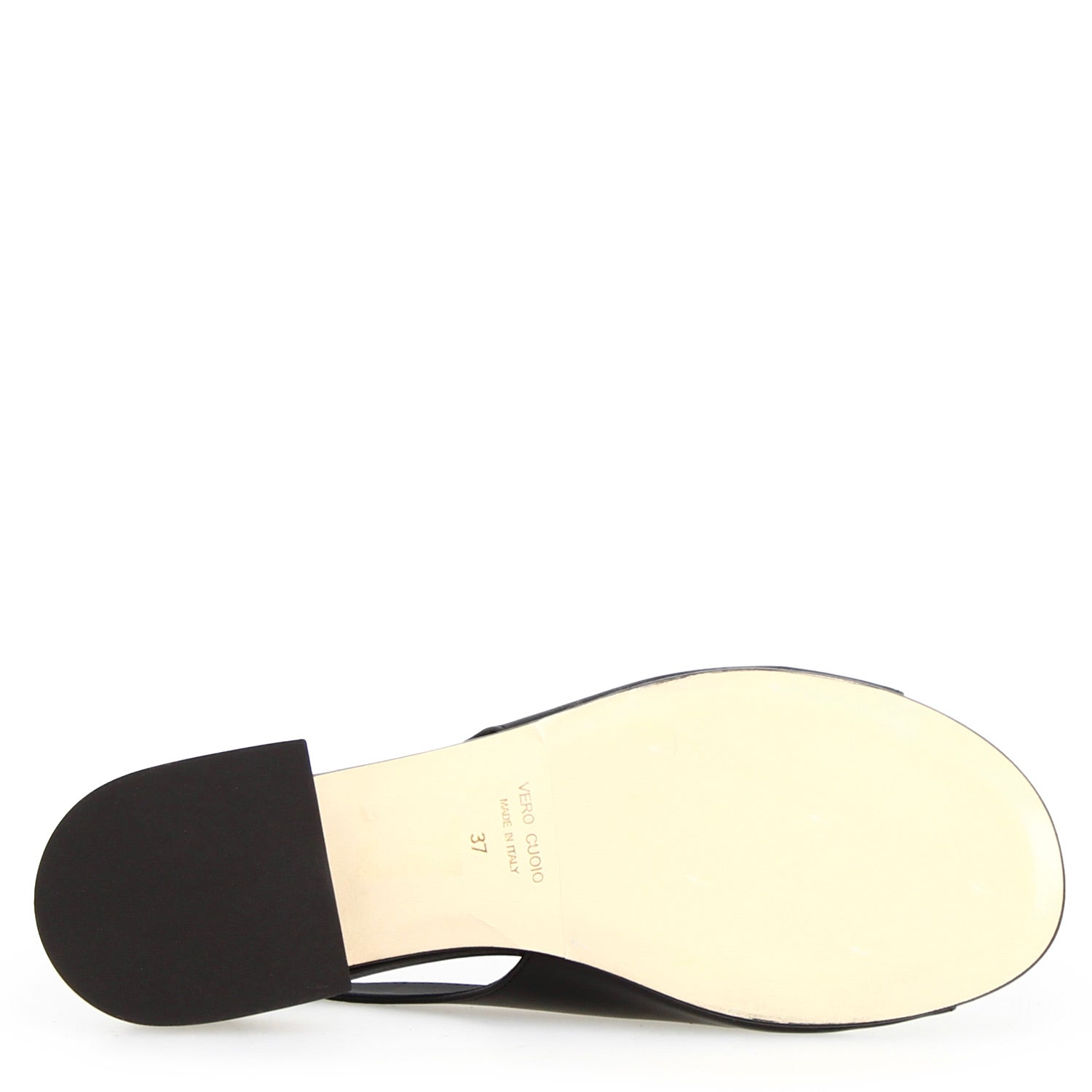 Leonardo Shoes Elettra sandalo nero pelle tacco 5 cm