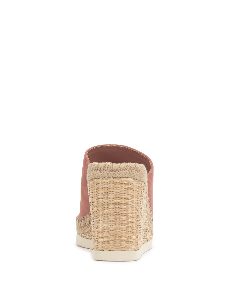 Vince Camuto Brissia Mule Donna Zeppa Intrecciata Juta