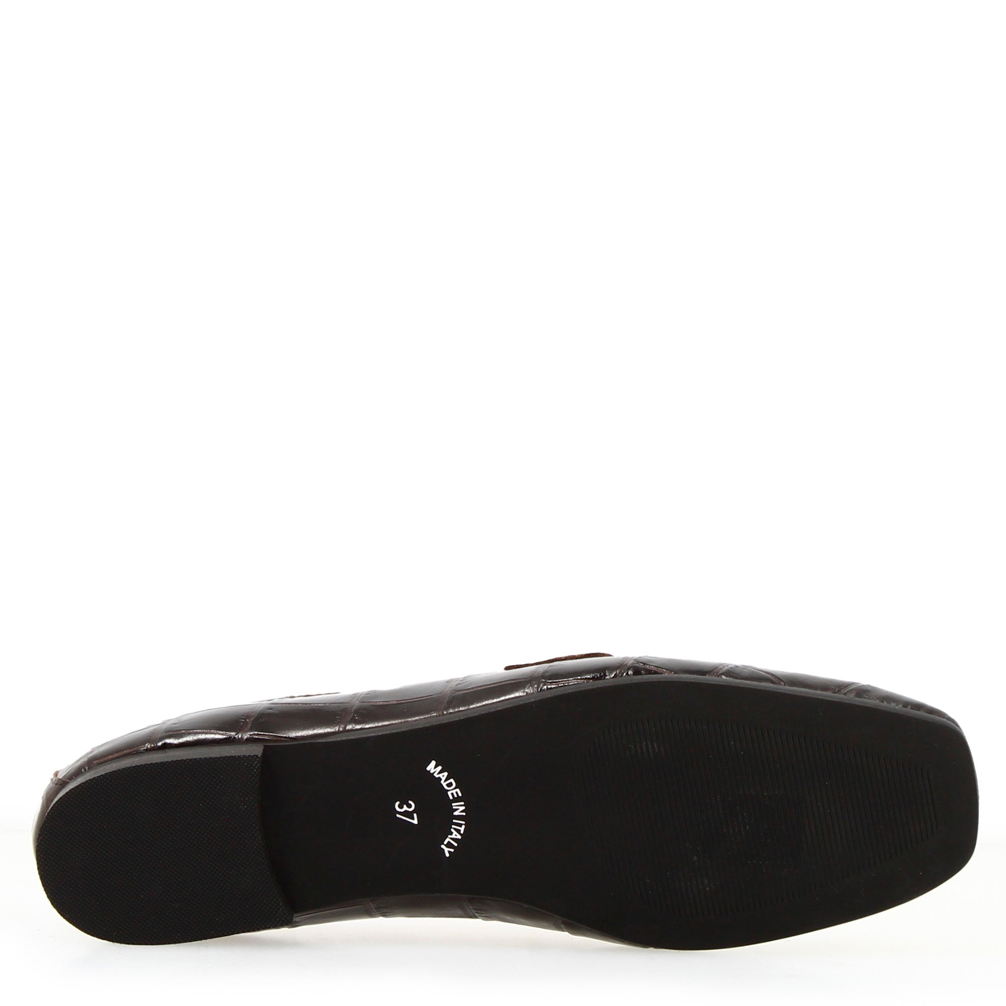 Leonardo Shoes Artemide mocassini donna pelle marrone cocco