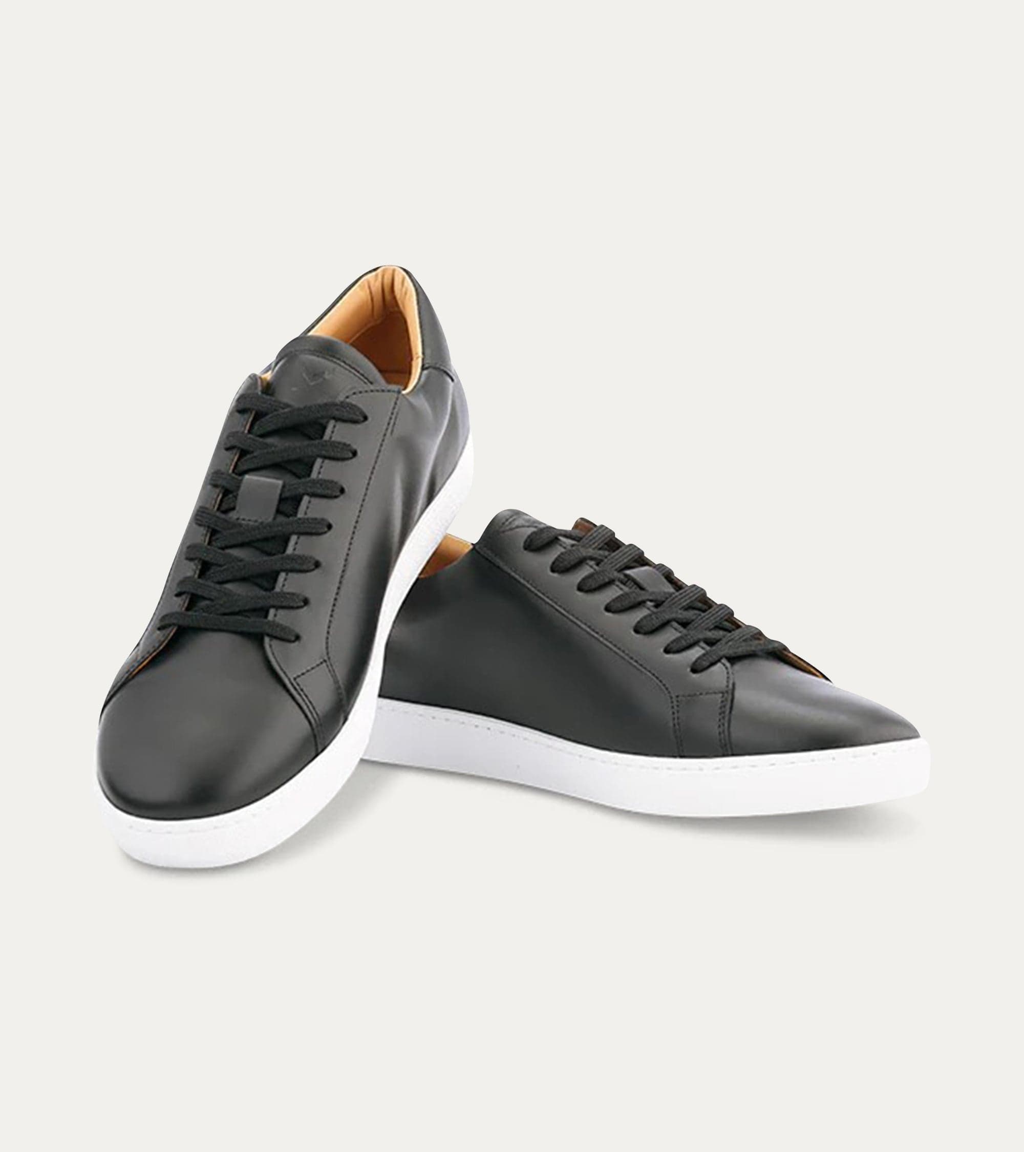 Ace Marks Lopro Dress Sneaker Black sneakers uomo pelle