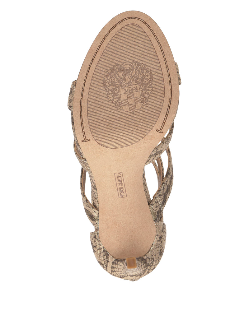 Vince Camuto Azelie sandalo donna gabbia oro