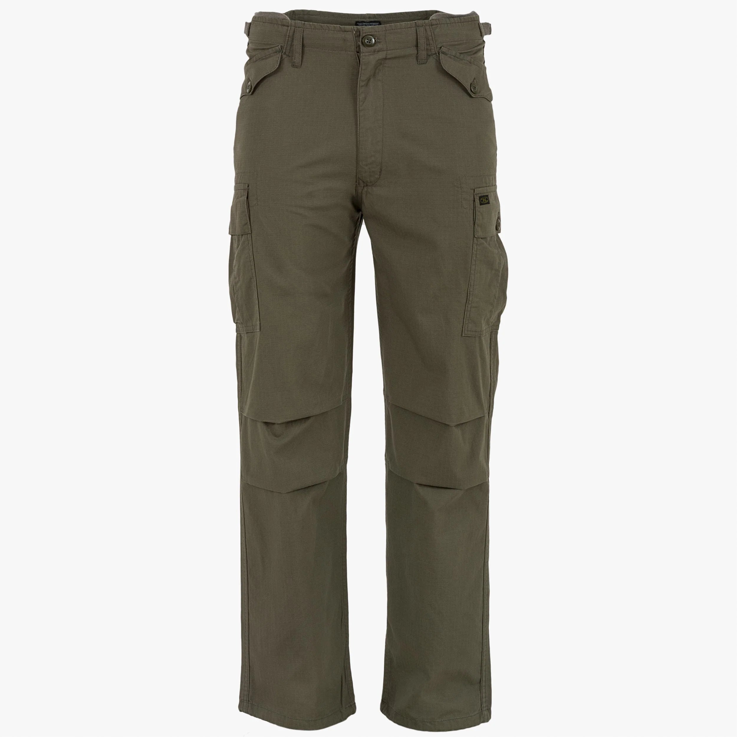 MAK M65 Combat pantaloni tattici uomo nero cotone ripstop
