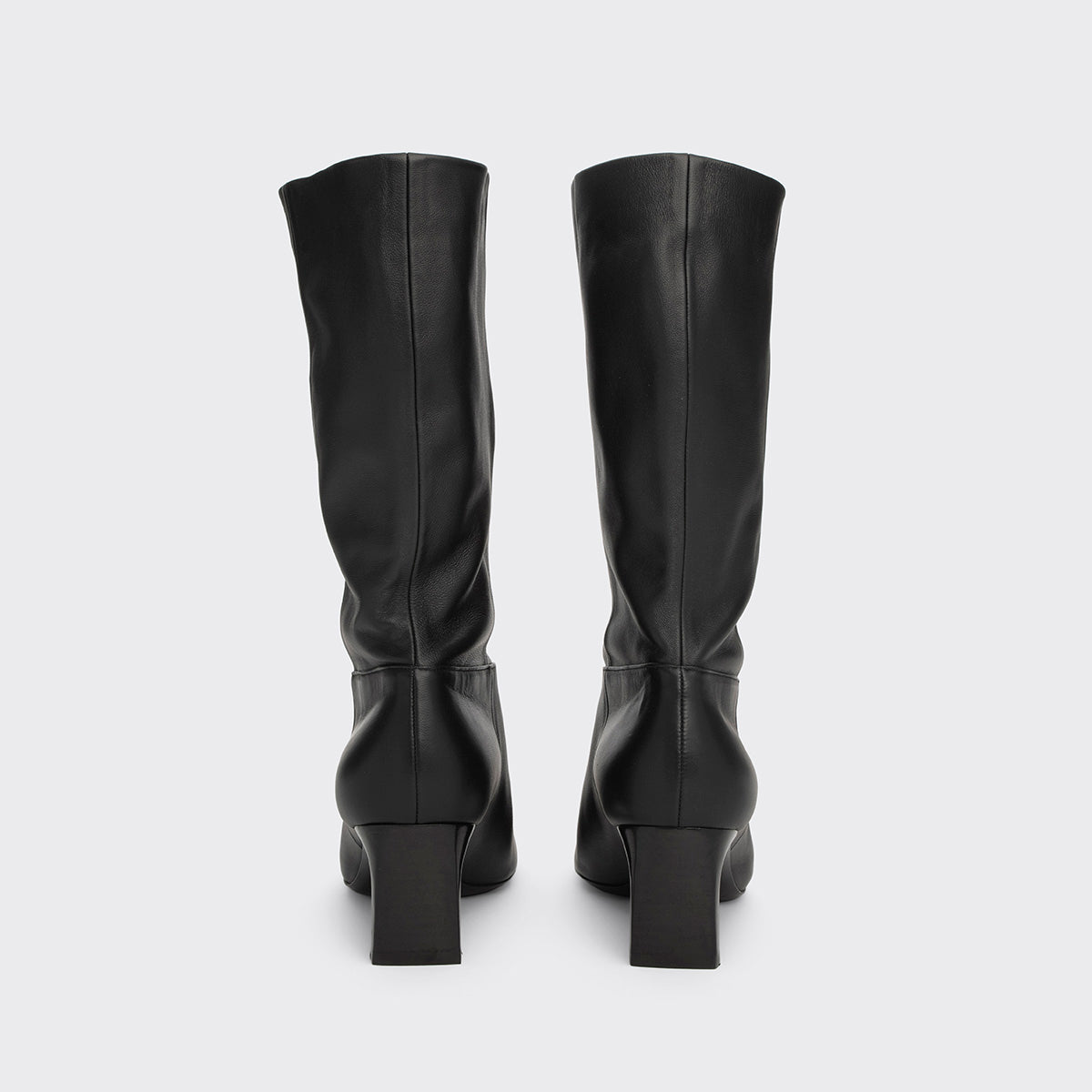 Pierre Hardy Joelle Stivali Neri Pelle Tacco 55 mm