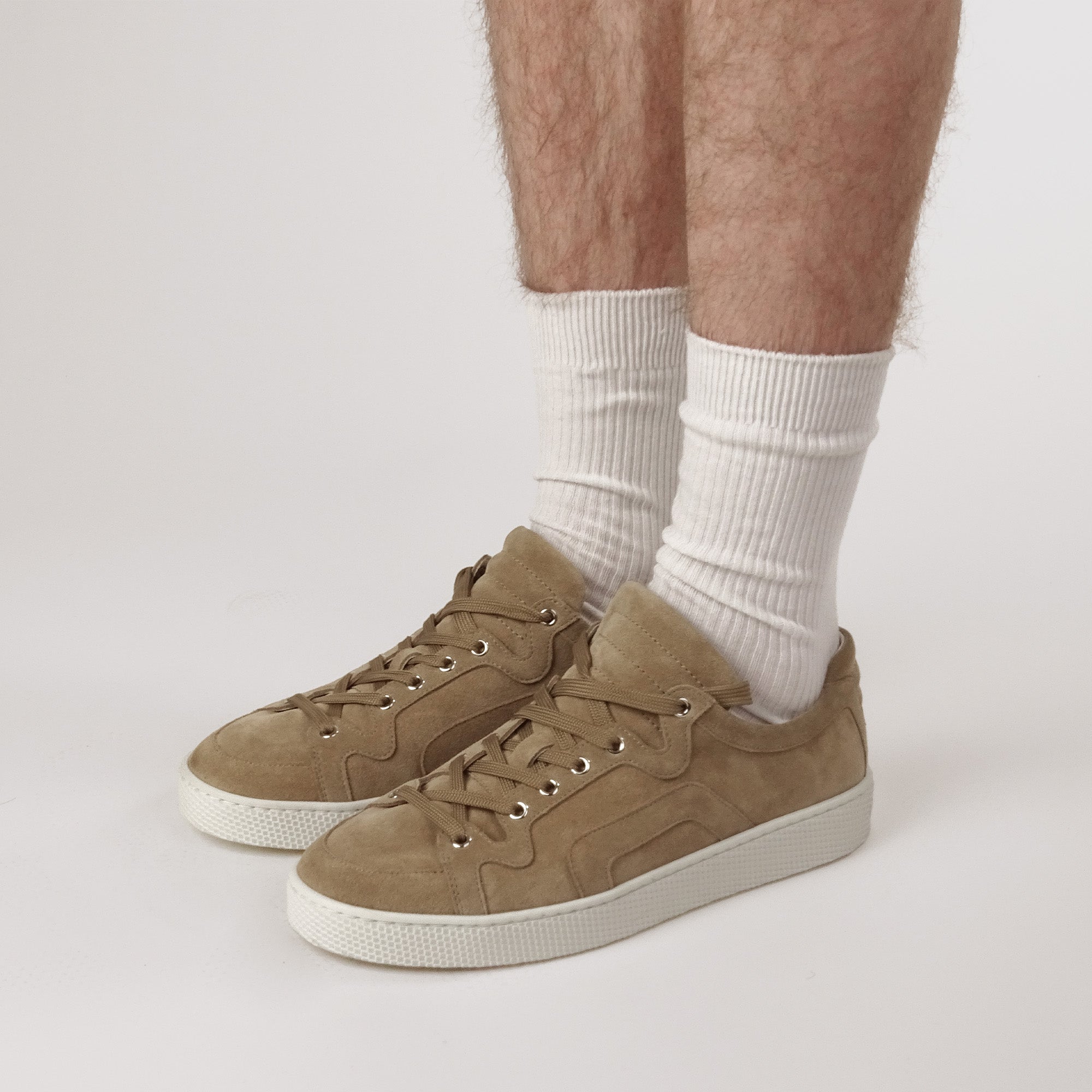 Pierre Hardy Alpha Sneakers scarpe uomo sabbia