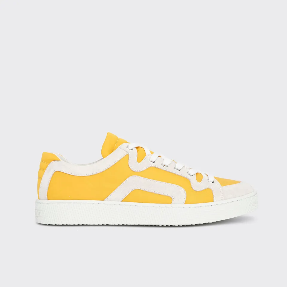Pierre Hardy Alpha AHX1 Sneakers uomo gialle pelle