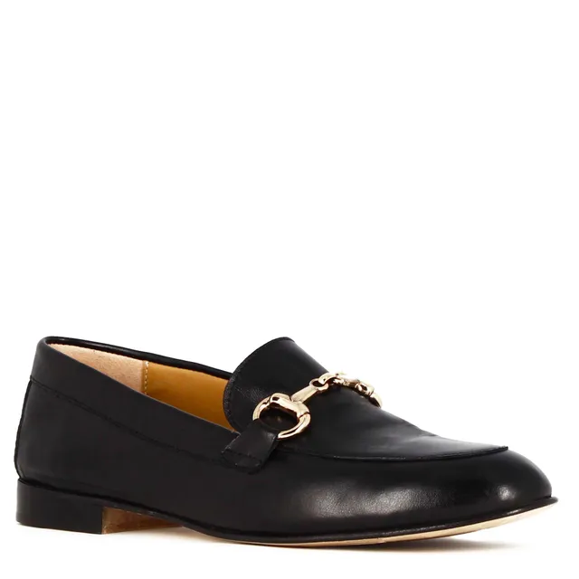 Leonardo Shoes Mocassini Donna Nero Pelle Morsetto Tacco 1