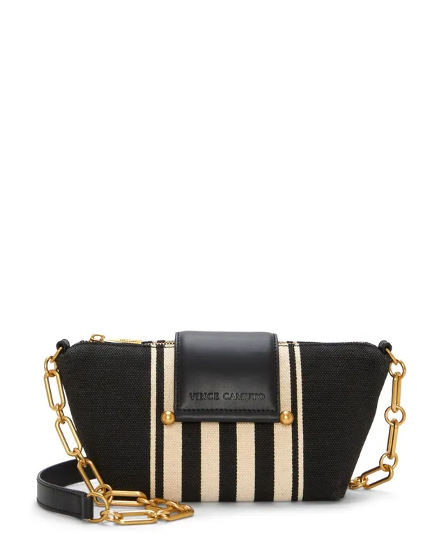Vince Camuto Selah Borsa Tracolla Dettagli Oro Maglie