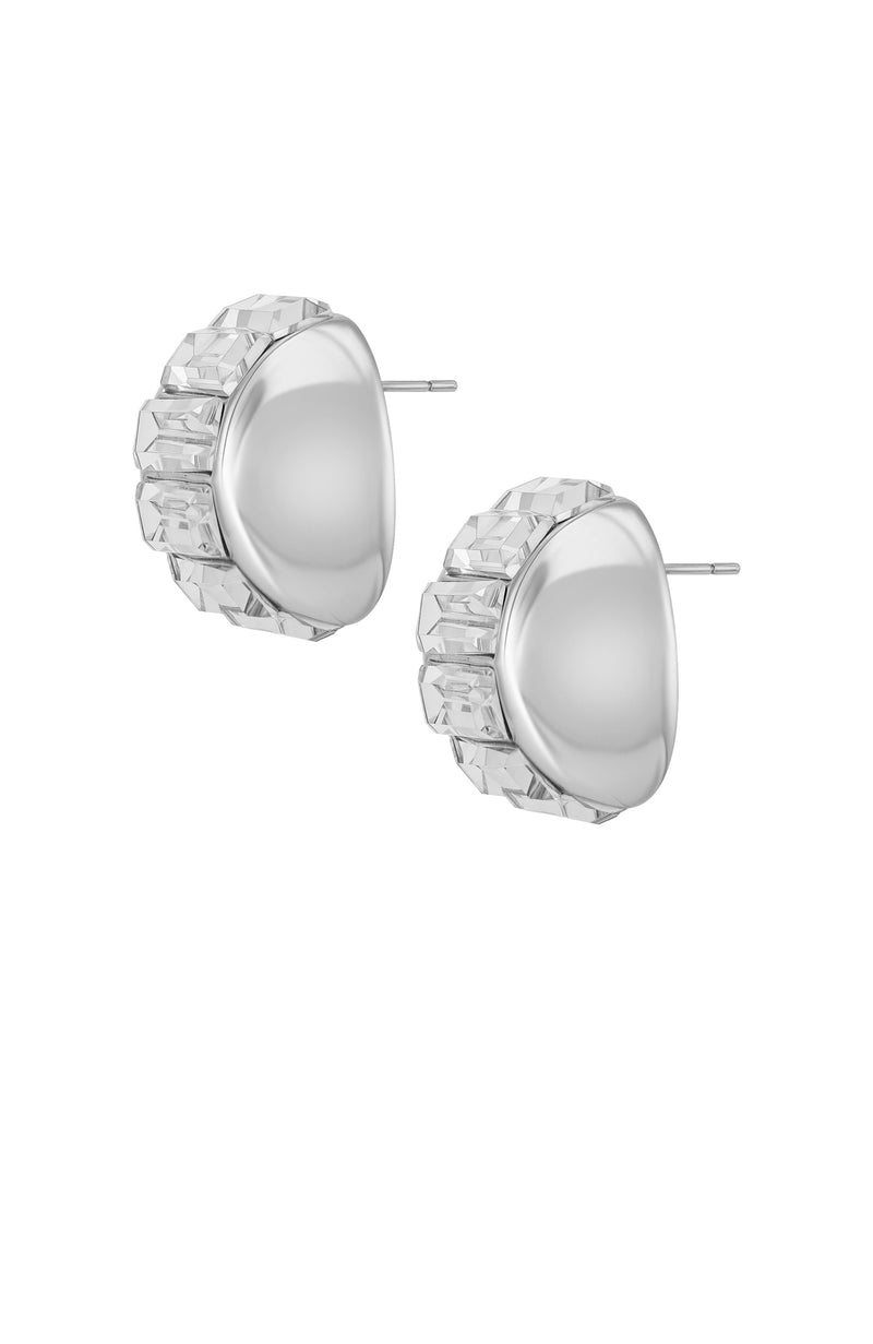 Vince Camuto orecchini donna cristalli baguette argento