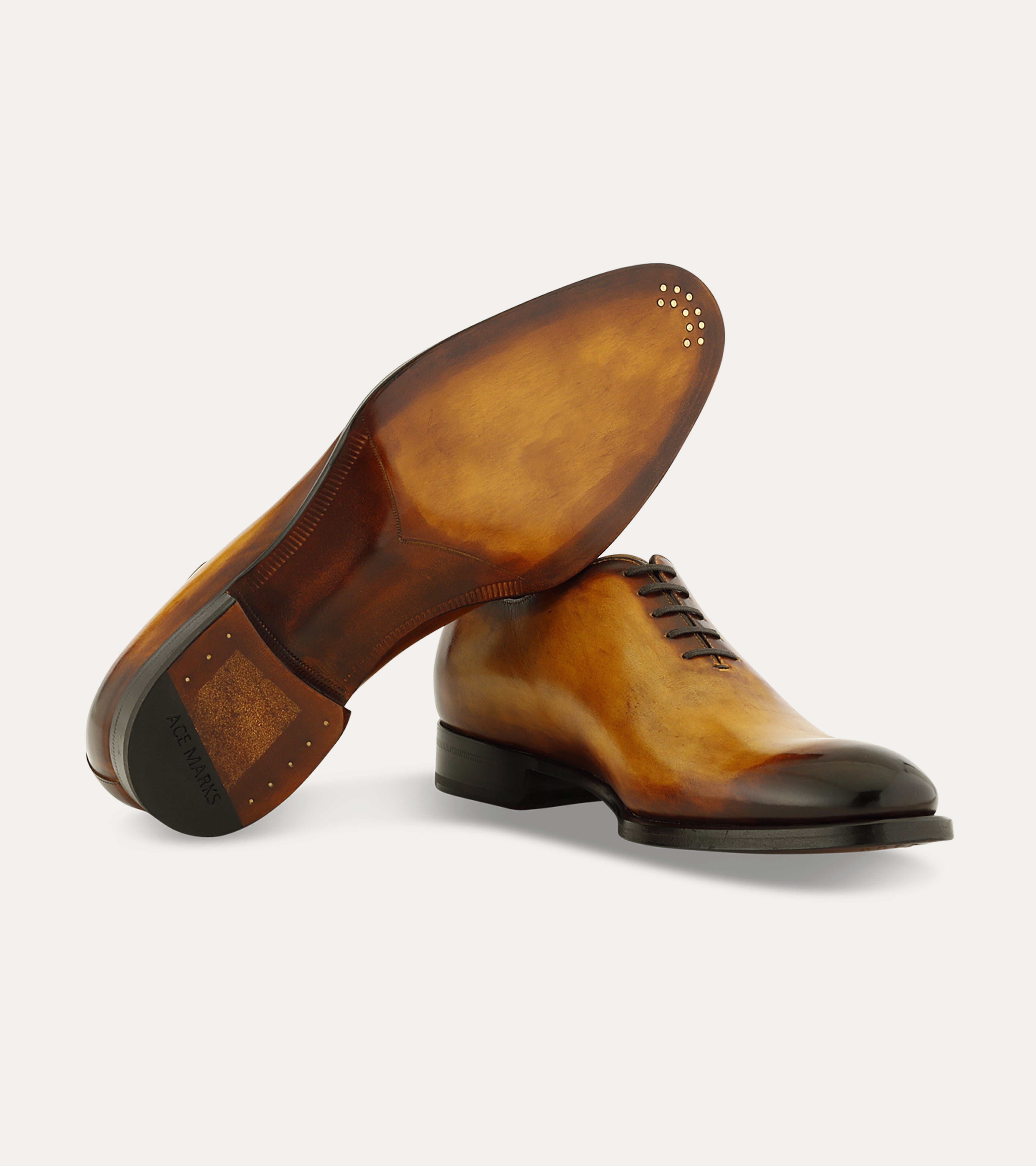 Ace Marks Tom Oxford Uomo Bourbon Pelle Wholecut
