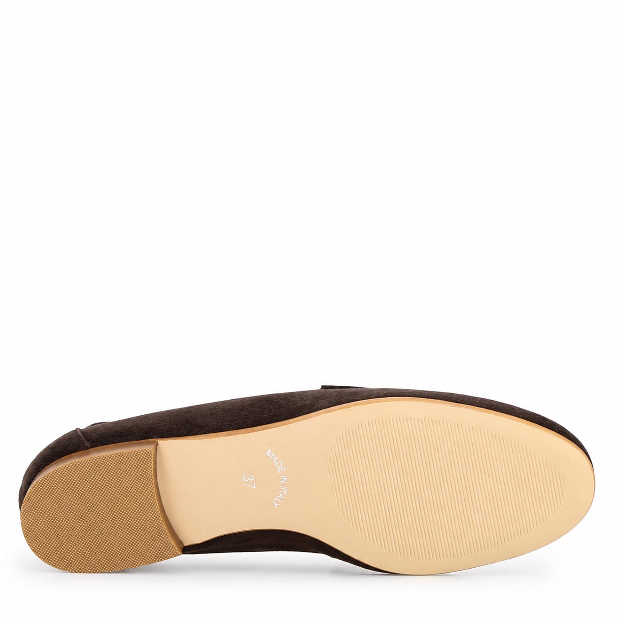 Leonardo Shoes Baltea Mocassini Camoscio Marrone Scuro