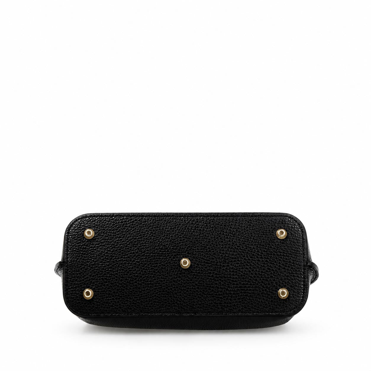 Leonardo Shoes Ninfea Borsa Pelle Nero Tracolla Twist Lock