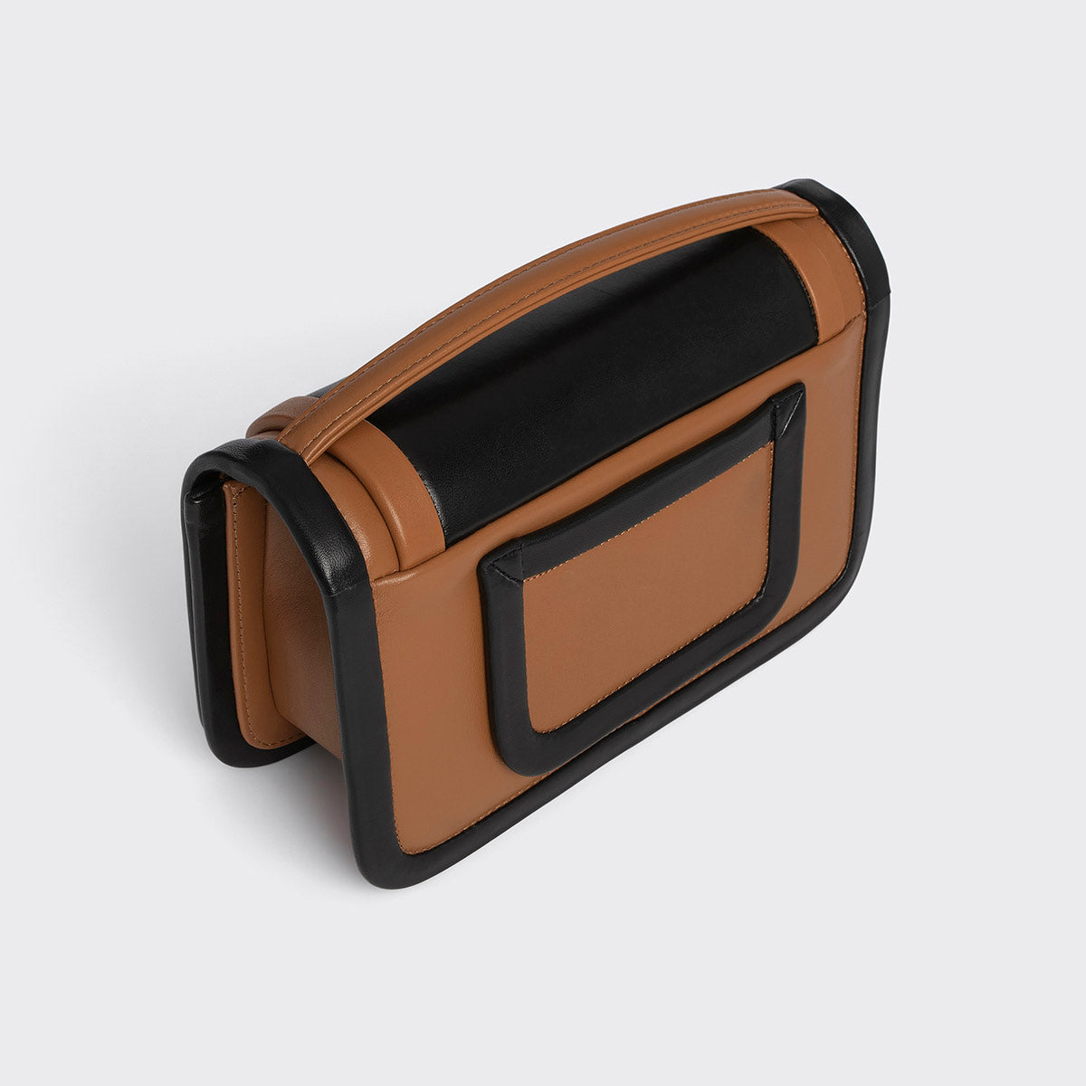 Pierre Hardy Alpha Maxi borsa a mano pelle cognac TU