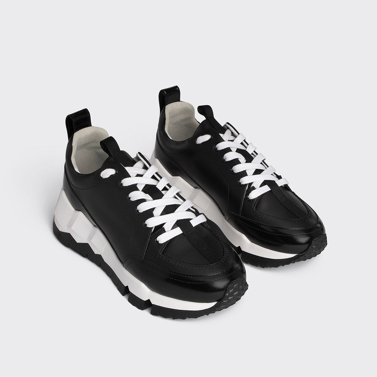 Pierre Hardy Street Life Sneakers Donna Nero Pelle 38 Gomma