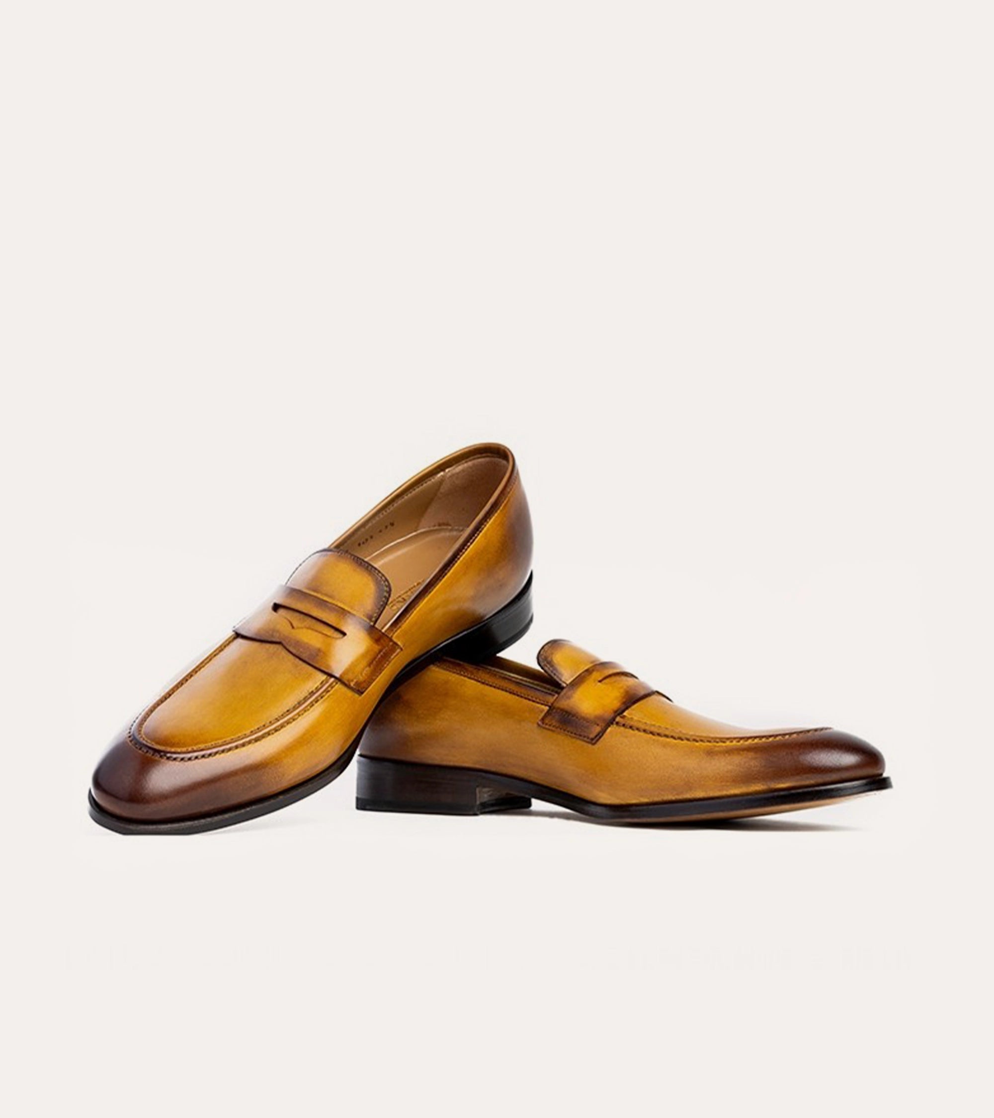Ace Marks Greg Mocassini Uomo Bourbon Pelle
