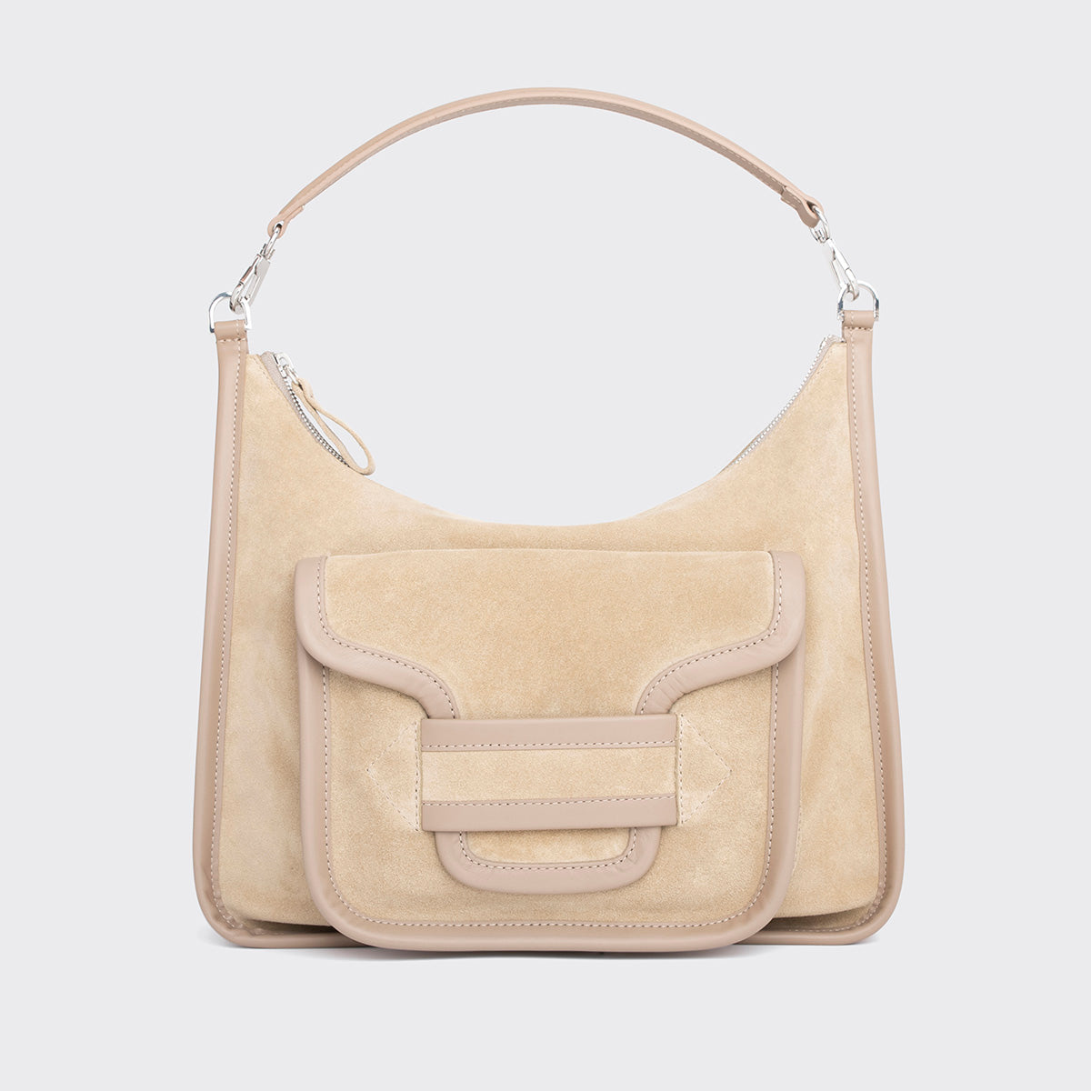 Pierre Hardy Alpha Day Maxi borsa tracolla beige