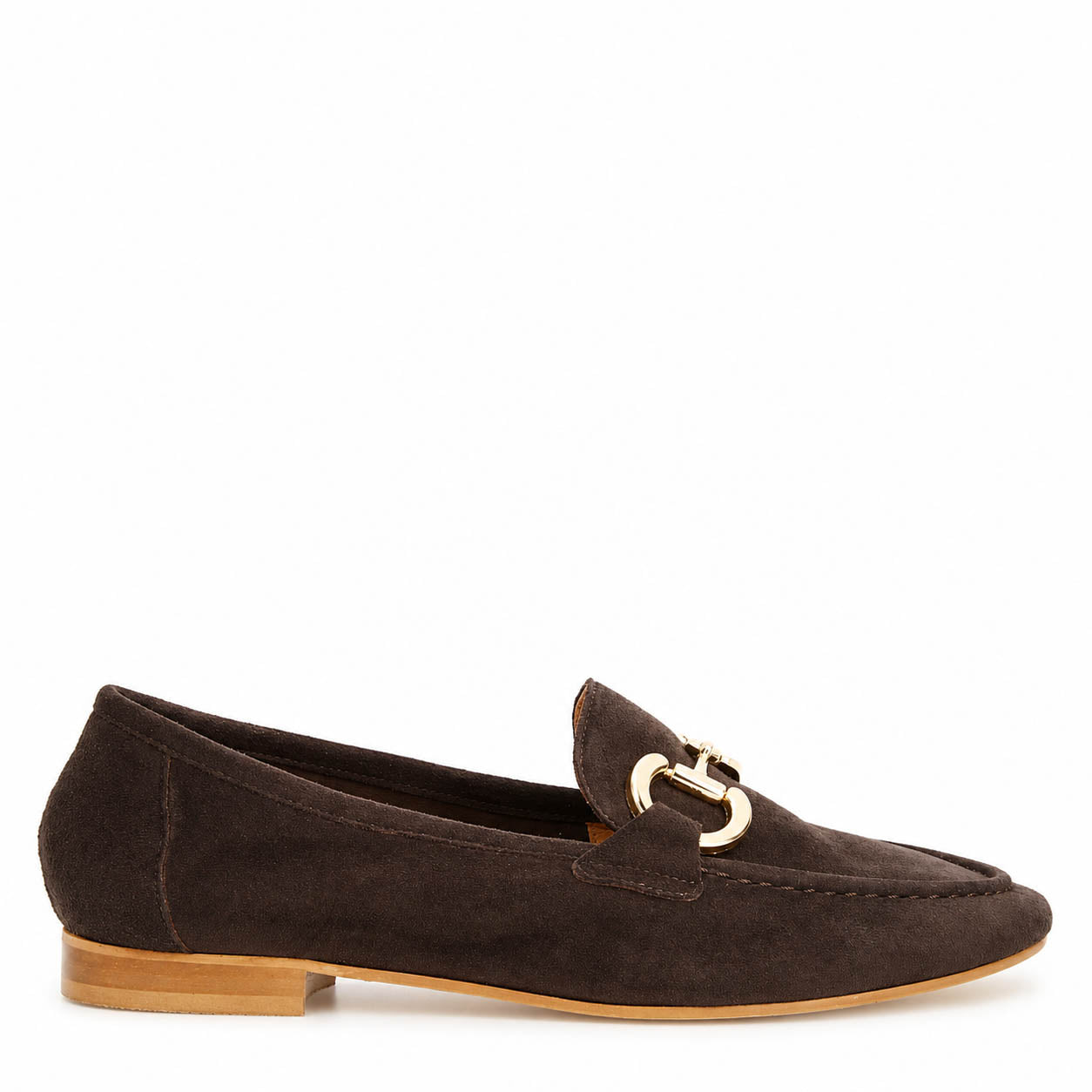 Leonardo Shoes Baltea Mocassini Camoscio Marrone Scuro