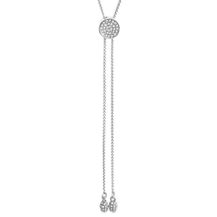 Vince Camuto Collana Bolo donna zirconia argentata