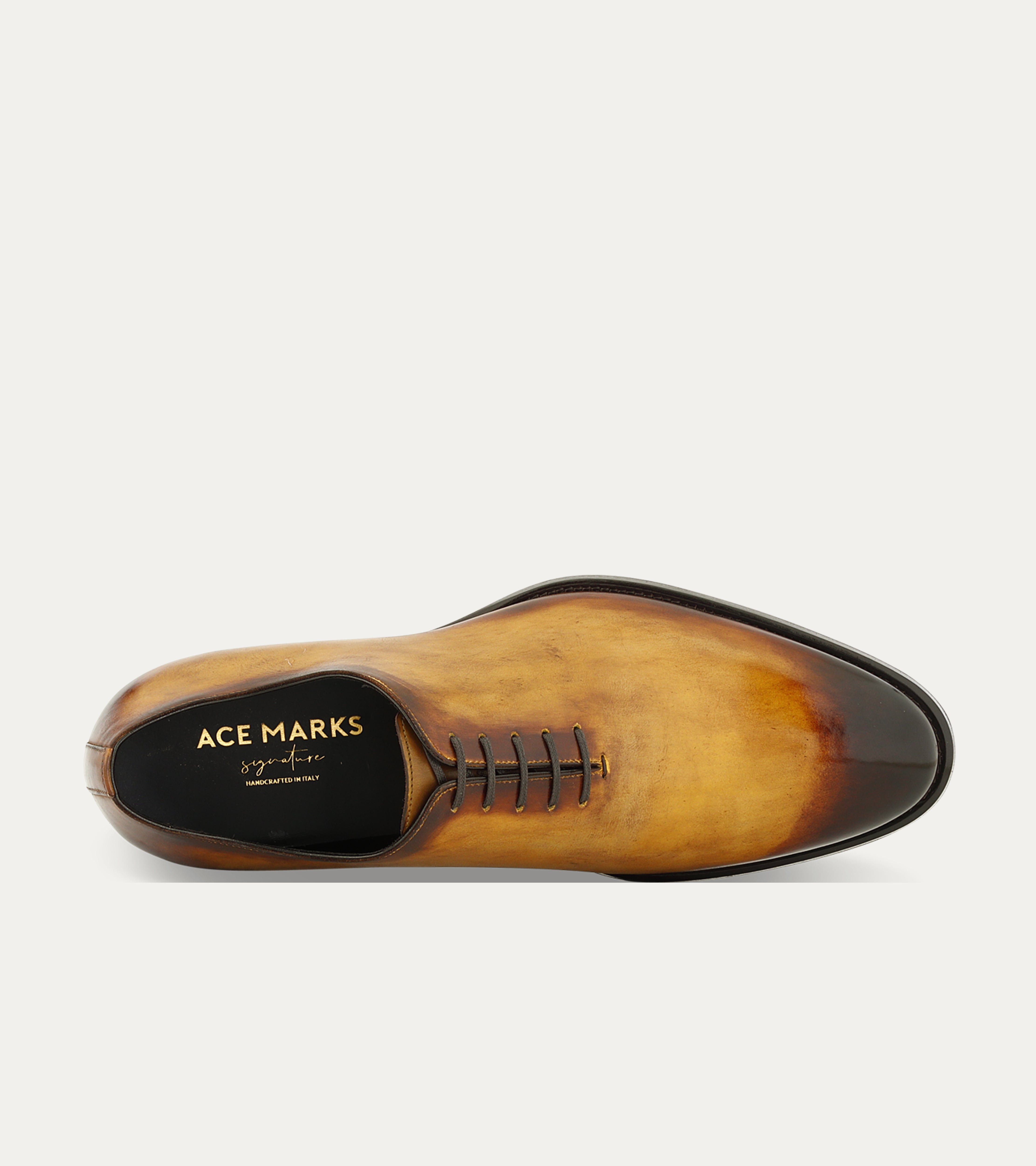 Ace Marks Tom Oxford Uomo Bourbon Pelle Wholecut