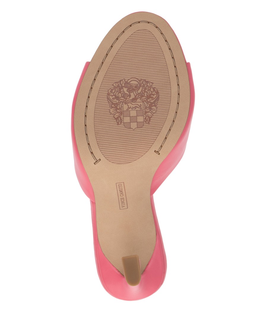 Vince Camuto Paigely Mule Donna Punta Aperta Tacco Svasato