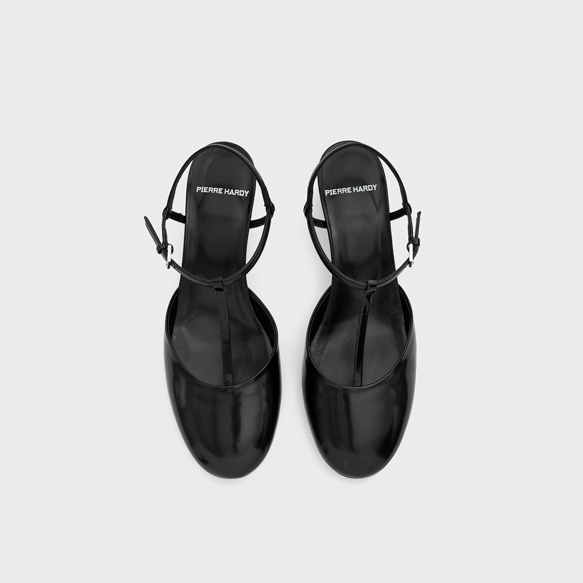 Pierre Hardy Danielle Décolleté Nero Tacco 35mm 39 T-Strap