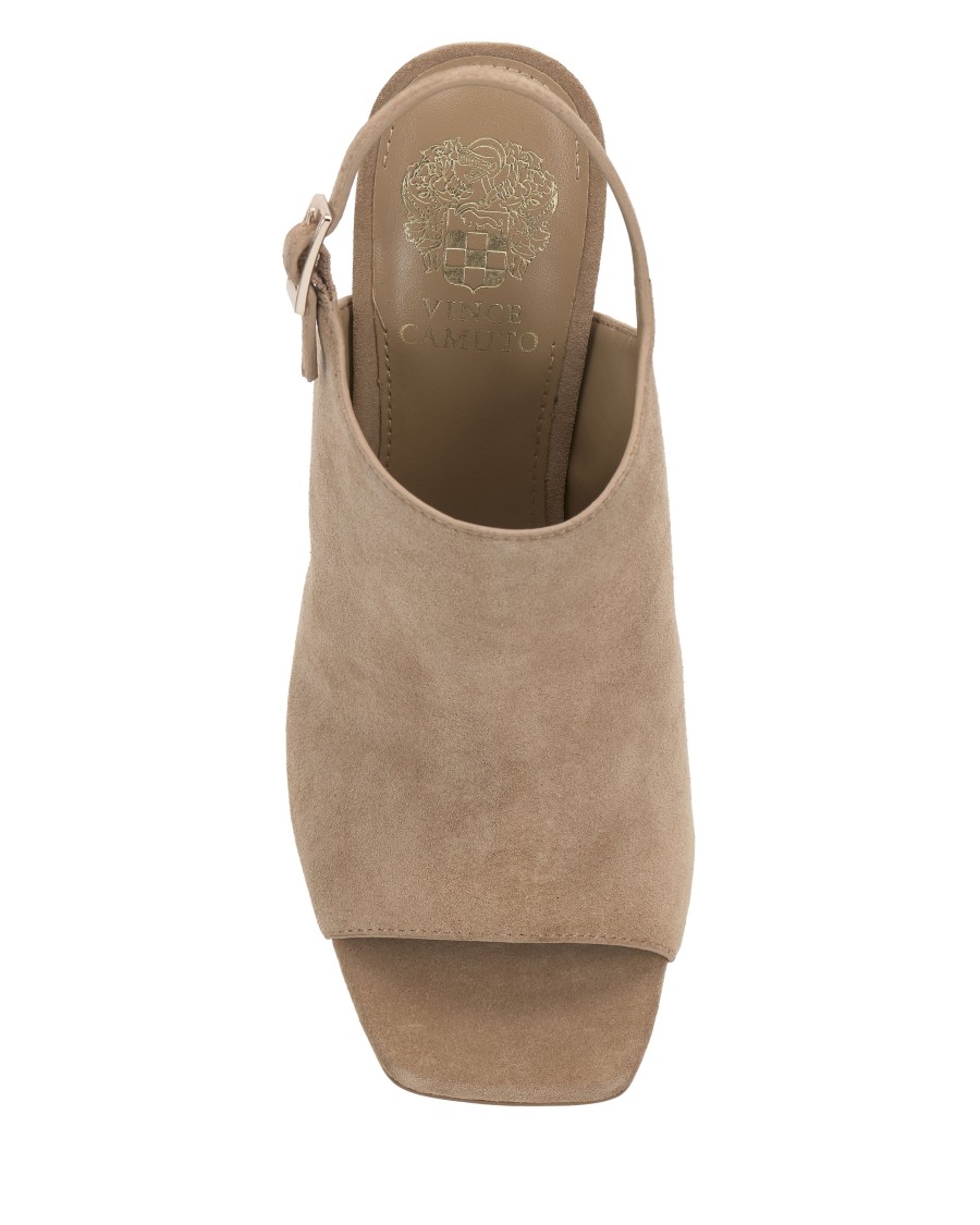Vince Camuto Haliza sandalo donna tacco blocco punta aperta
