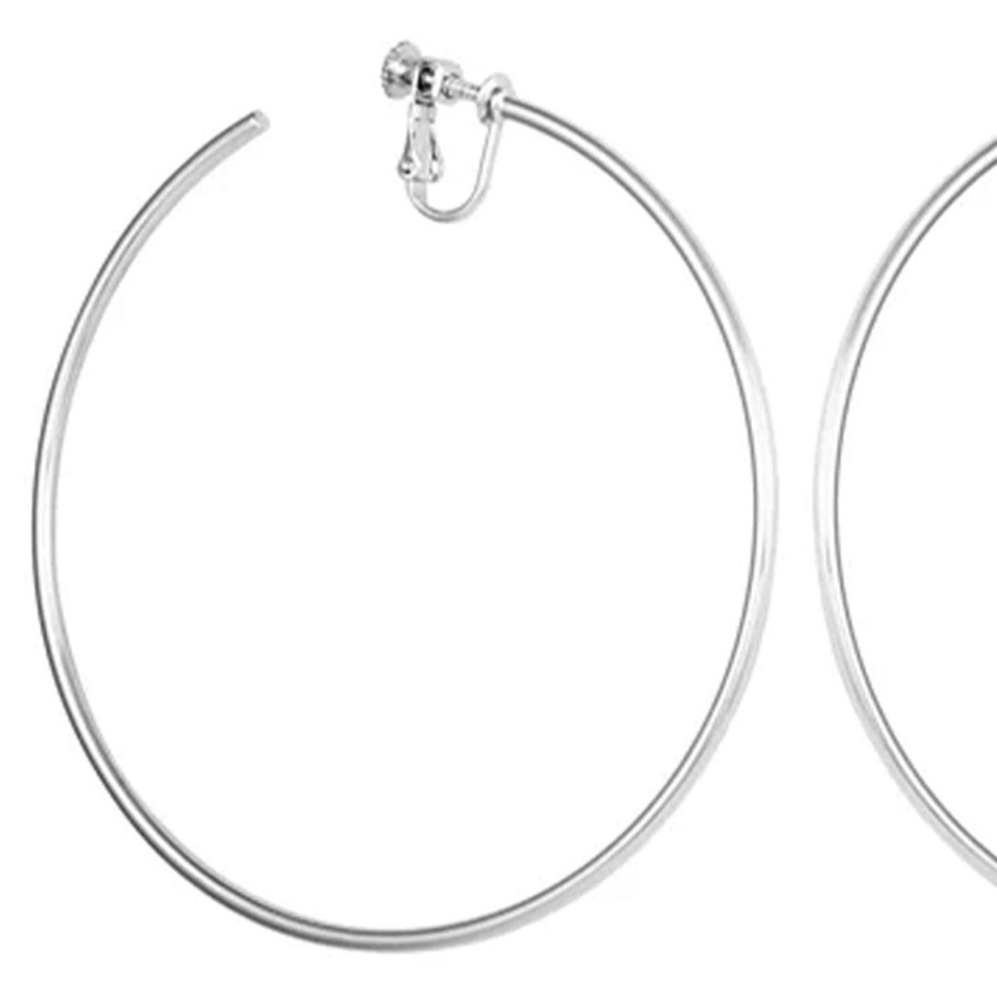 Vince Camuto orecchini a cerchio extra large con clip