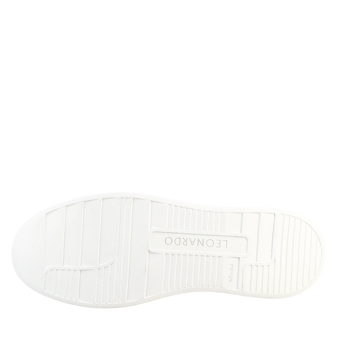 Leonardo Shoes Sneakers Uomo scarpe blu pelle liscia