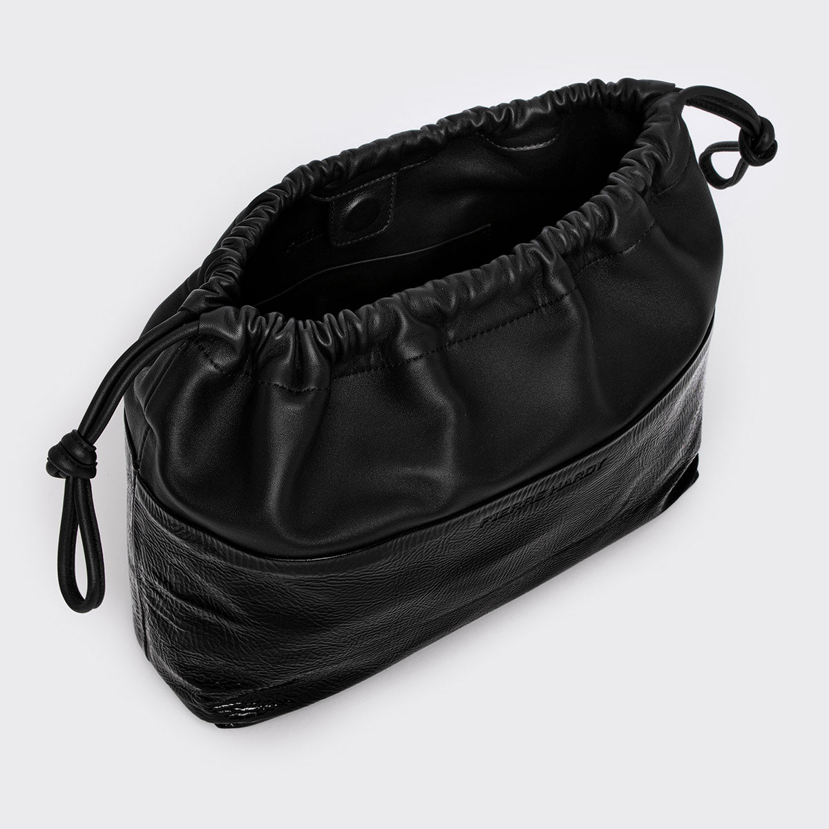 Pierre Hardy Twin Clutch Twin Clutch Maxi pochette nera TU pelle