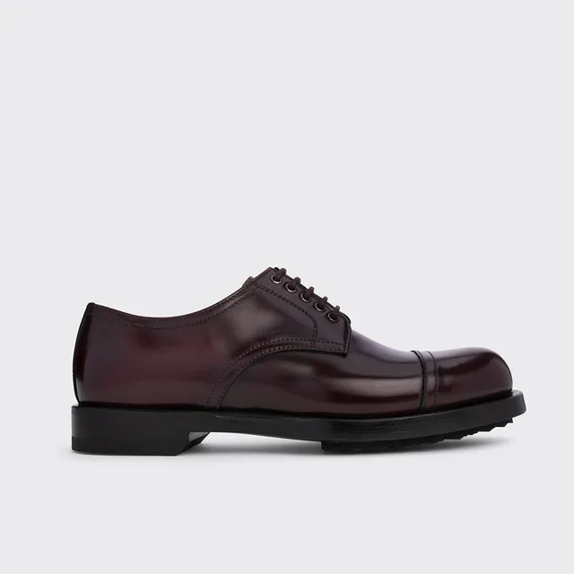 Pierre Hardy Ralph Derby scarpe derby borgogna tacco 3 cm