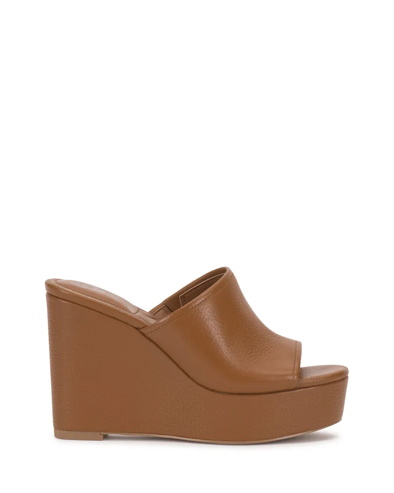 Vince Camuto Etta Sandalo Zeppa Donna Pelle