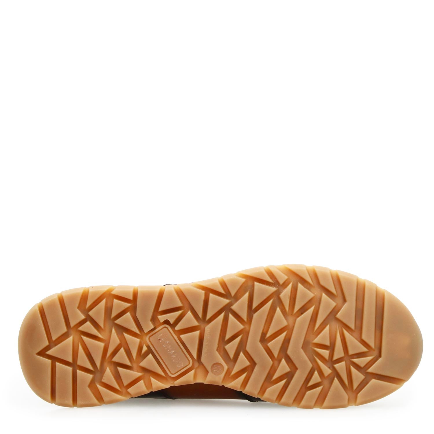 Leonardo Shoes Piave sneakers uomo pelle marrone degradé