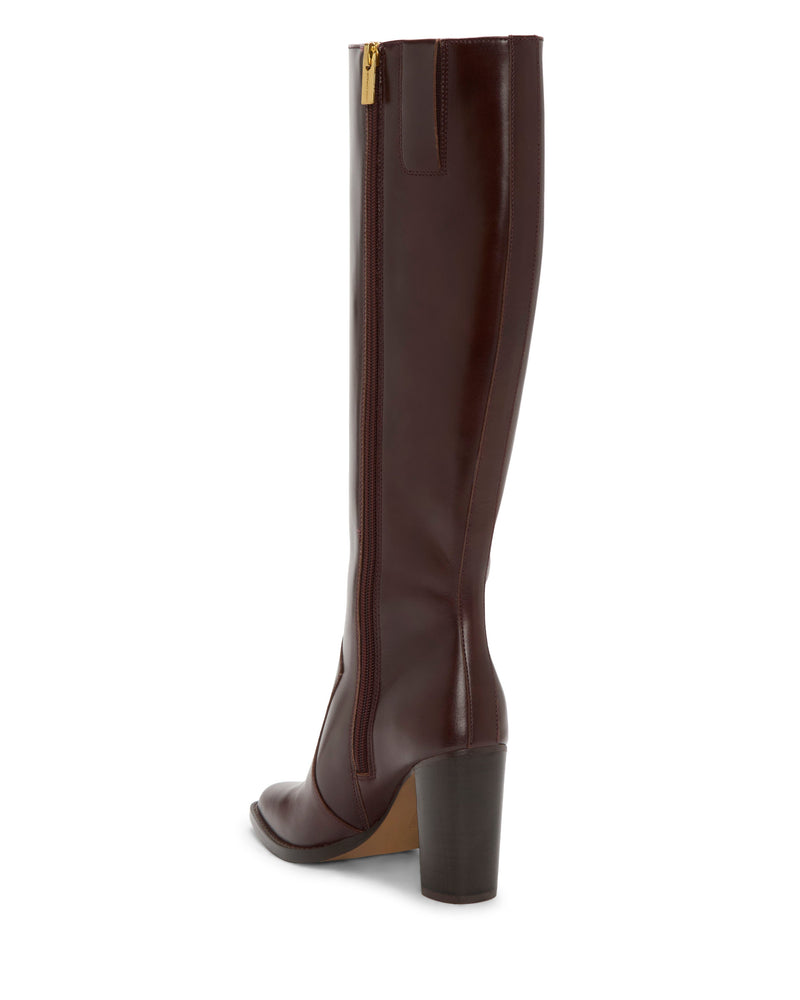 Vince Camuto Lecheya stivale alto donna pelle tacco blocco