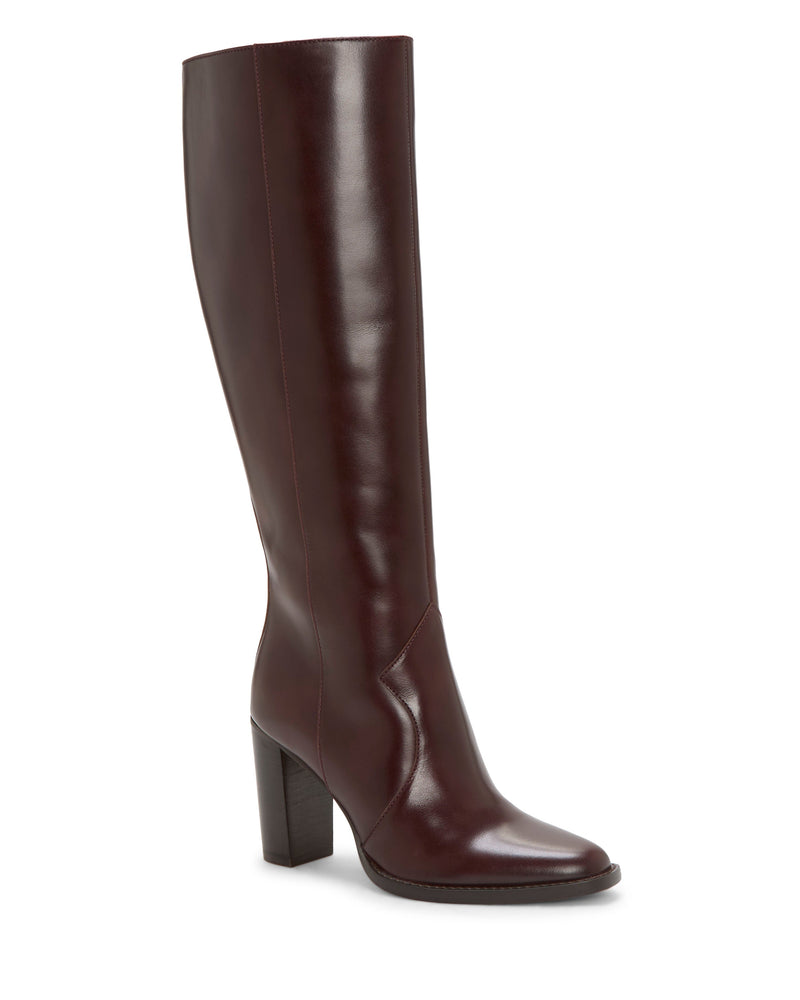 Vince Camuto Lecheya stivale alto donna pelle tacco blocco