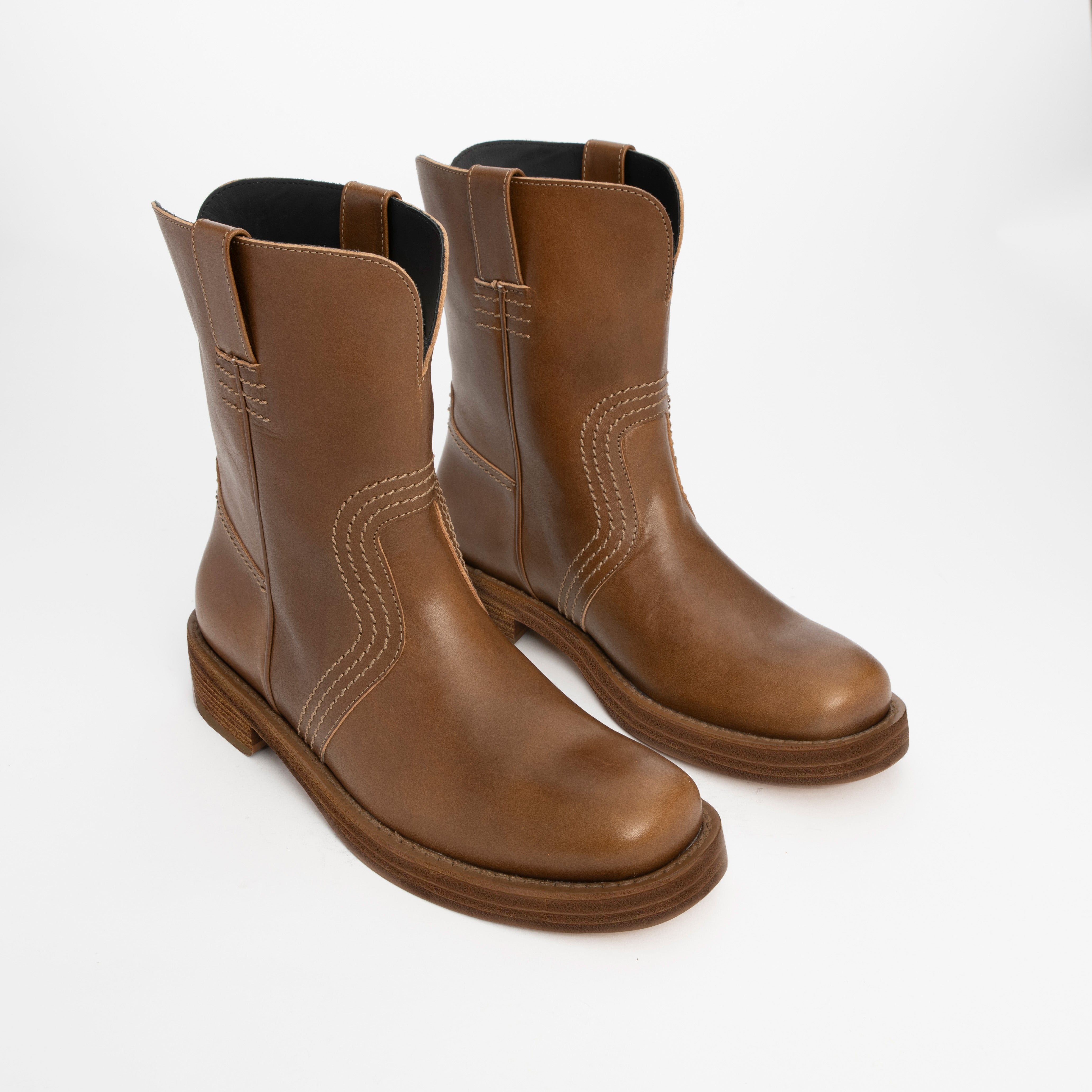 Pierre Hardy Uma stivali donna pelle marrone tacco 35