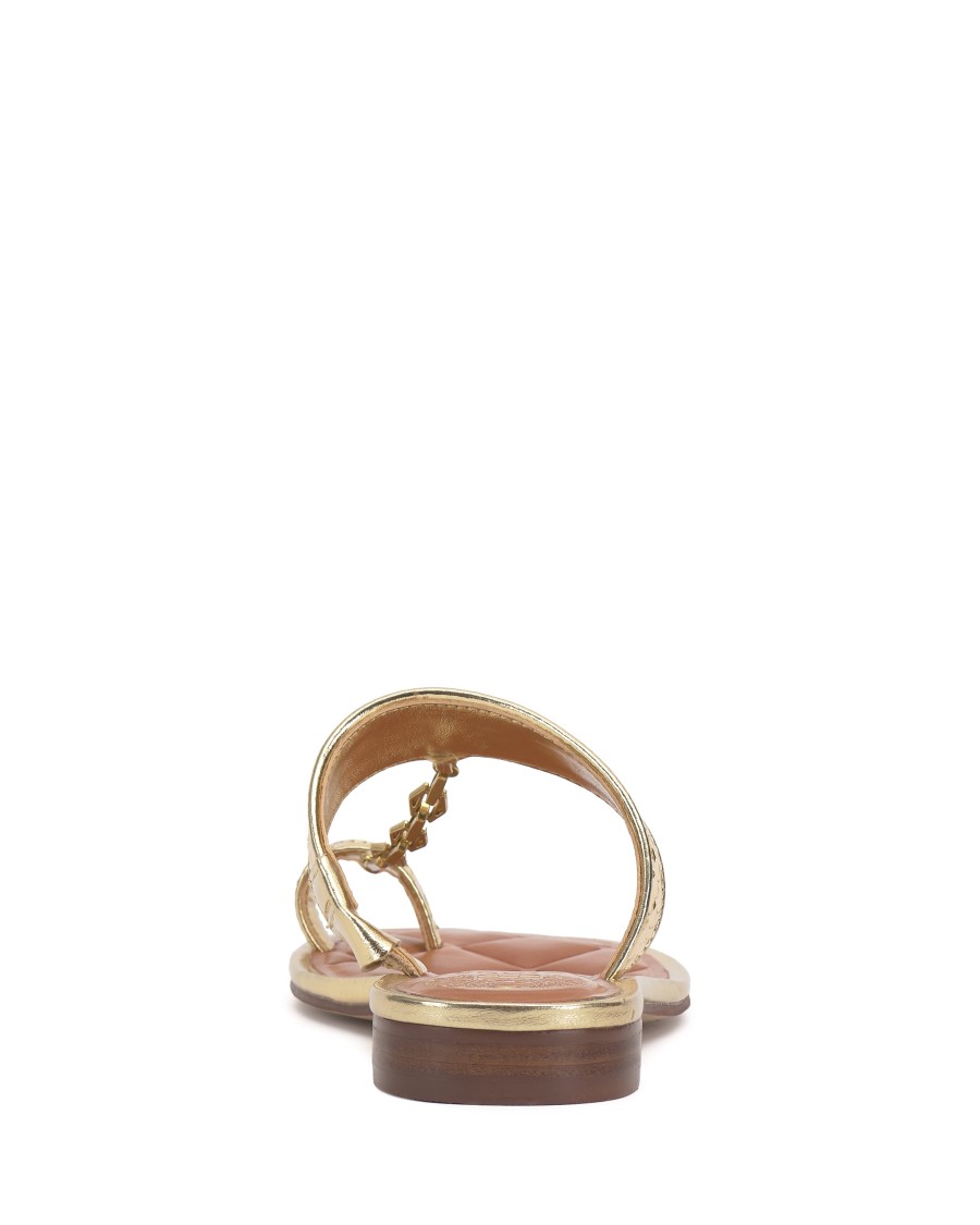 Vince Camuto Lexiea sandalo catena dorata tacco a blocco