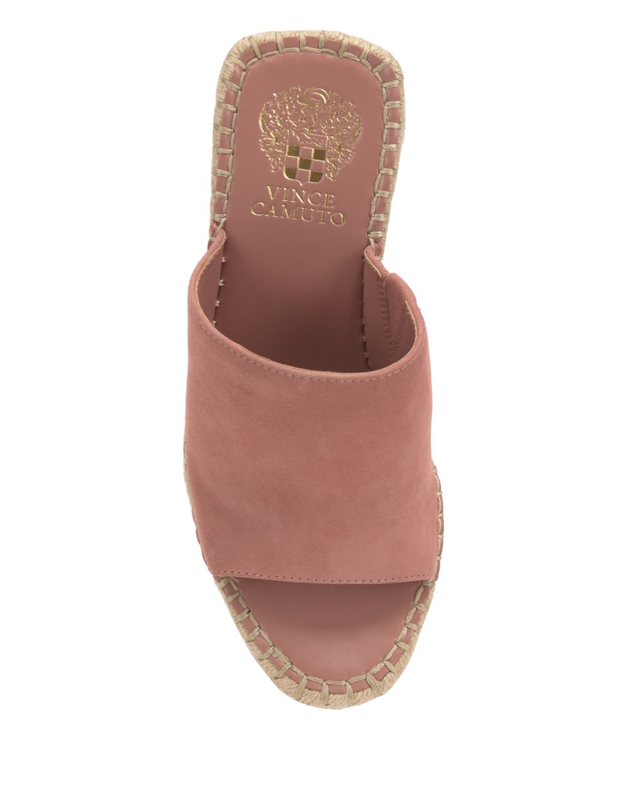 Vince Camuto Brissia Mule Donna Zeppa Intrecciata Juta