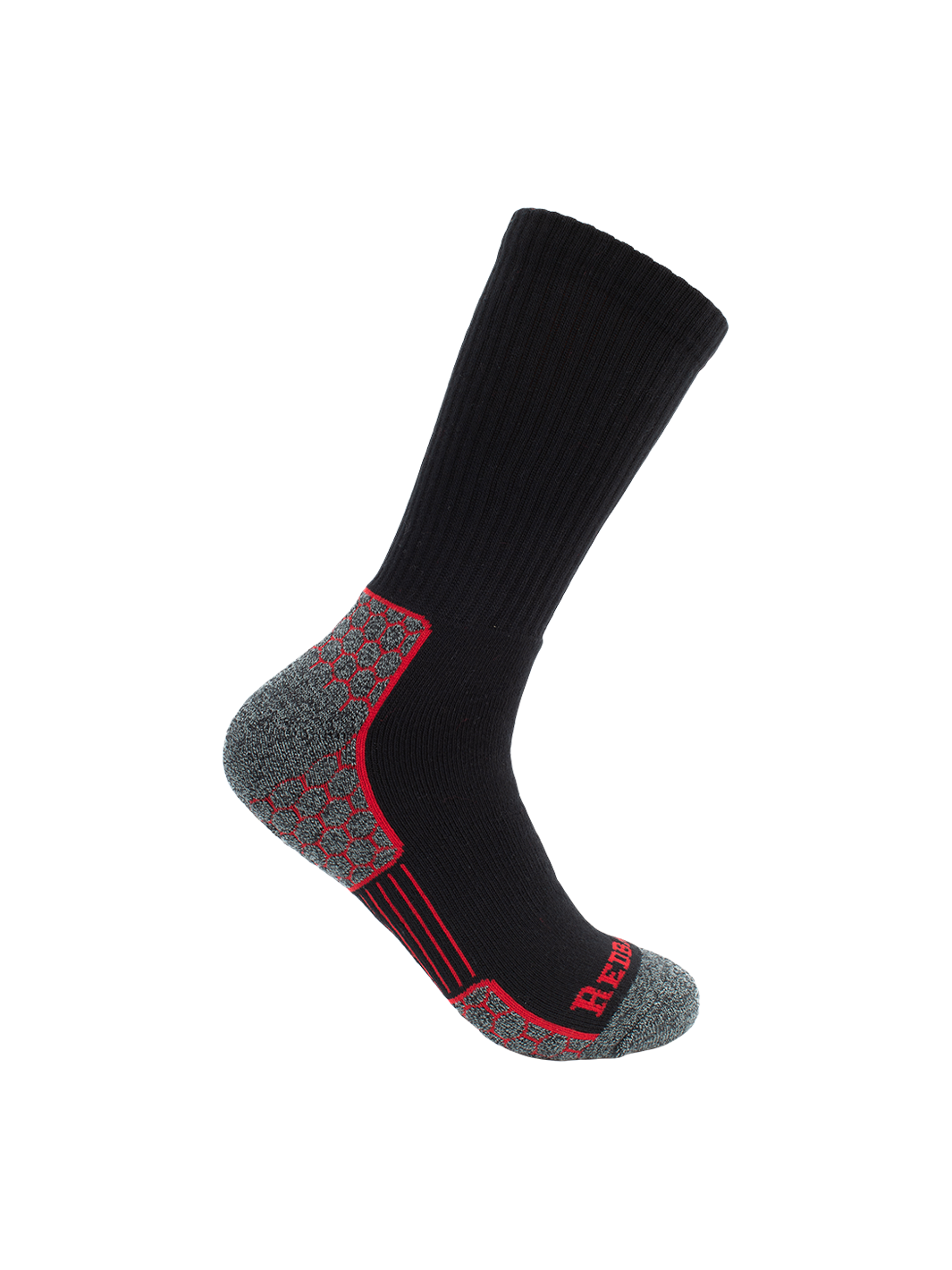Redback Hex Elite Crew calzini alti bambù neri