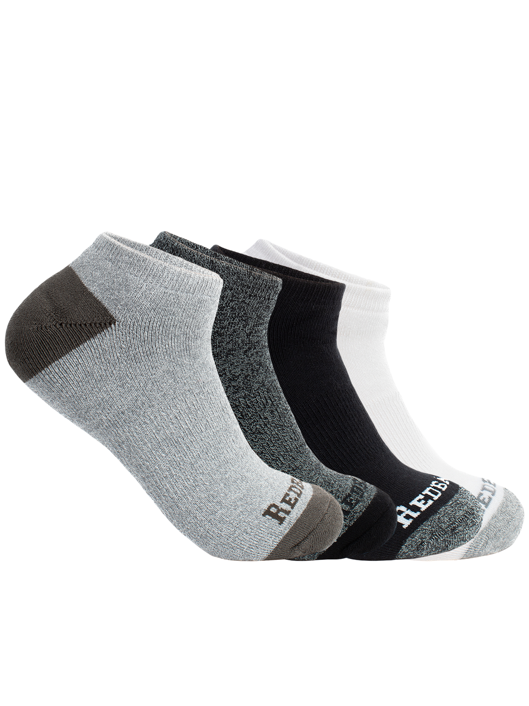 Redback Socks Everyday calzini no show bambù neri traspiranti