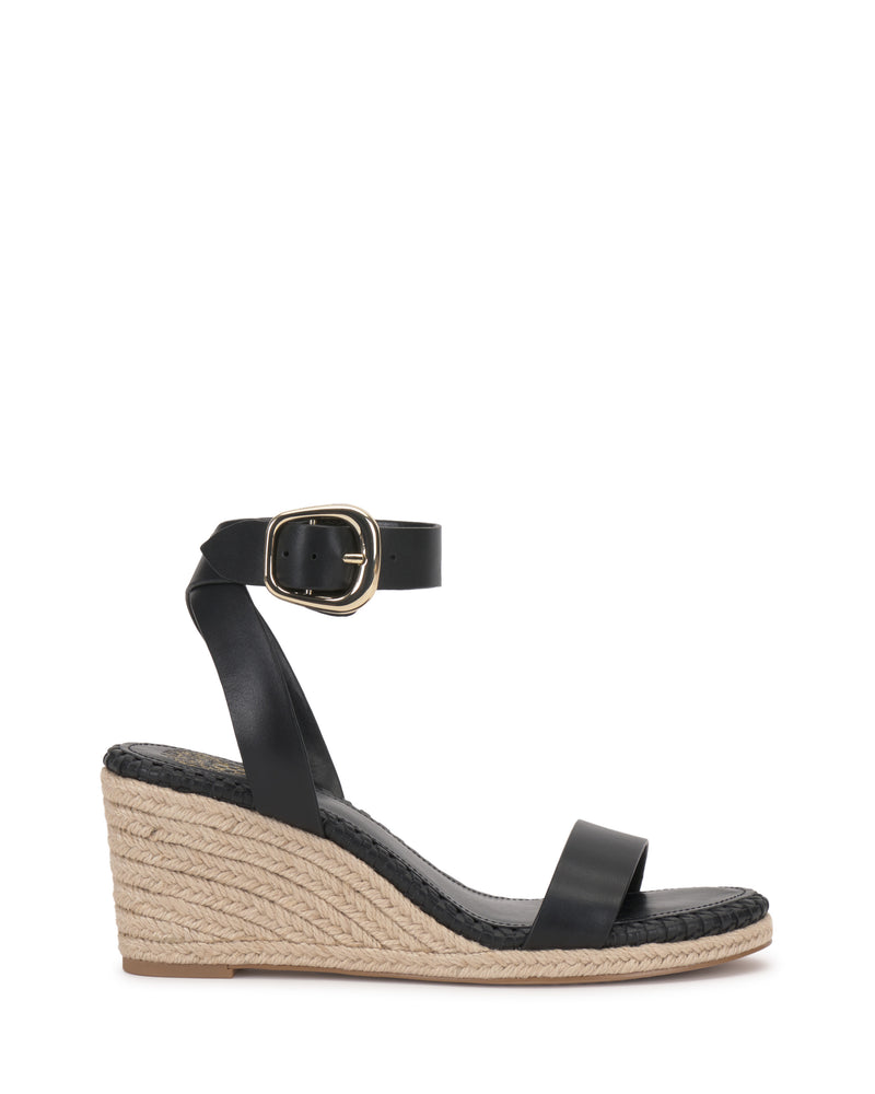 Vince Camuto Fainel Sandalo Zeppa Espadrillas con Fibbia