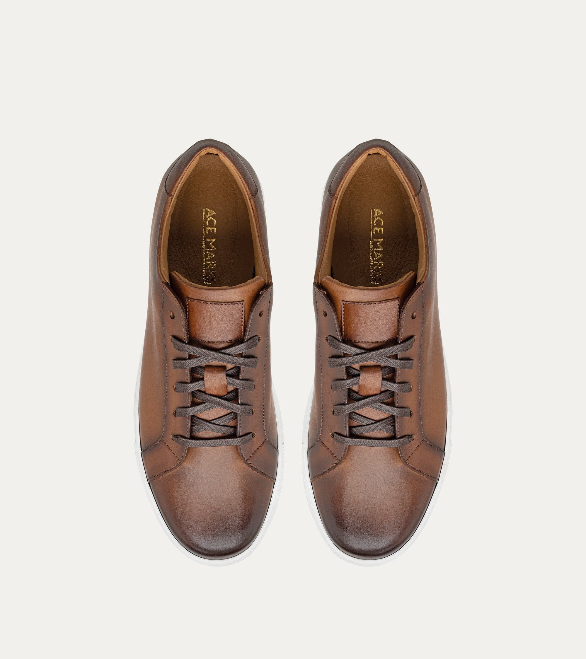 Ace Marks Duke Sneakers Uomo Cuoio Pelle Nicol